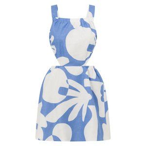 NWT Sabo Skirt Blue and White Mini Dress